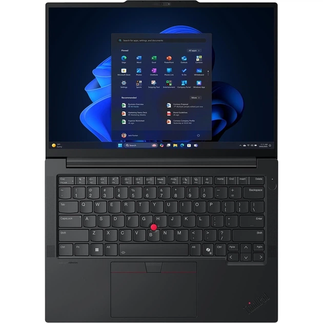 Ноутбук LENOVO ThinkPad E14 Gen 8, AMD Ryzen AI 7 445 до 4.6 ГГц, 14" WUXGA, 16 ГБ, SSD 512 ГБ, AMD Radeon 840M, Free Dos - Фото 4 Ноутбук LENOVO ThinkPad E14 Gen 8, AMD Ryzen AI 7 445 до 4.6 ГГц, 14" WUXGA, 16 ГБ, SSD 512 ГБ, AMD Radeon 840M, Free Dos - зображення 4