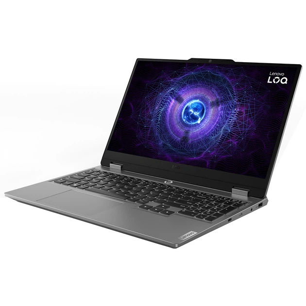 Ігровий ноутбук LENOVO LOQ 15IRX9, Intel Core i7-13650HX до 4.9 ГГц, 15.6-дюймовий Full HD, 16 ГБ, SSD 512 ГБ, NVIDIA GeForce RTX 3050 6 ГБ, Free DOS - зображення 4