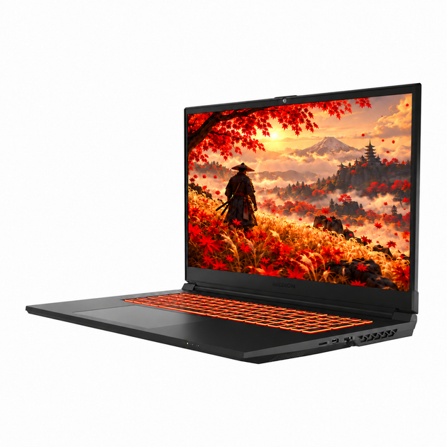 Ігровий ноутбук 17,3" Medion (Lenovo Group) Erazer Defender P20 | Intel Core i7-12700H | IPS (1920x1080) FullHD 144 Гц | RAM 16 ГБ | SSD 512 ГБ | RTX 3060, 6 ГБ | Підсвітка клавіатури | Win11 (5482) - Уцінка - зображення 3