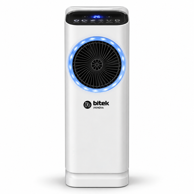 Портативный кондиционер BITEK BT-5500 с обогревом и пультом ДУ, 4000 Вт - изображение 2