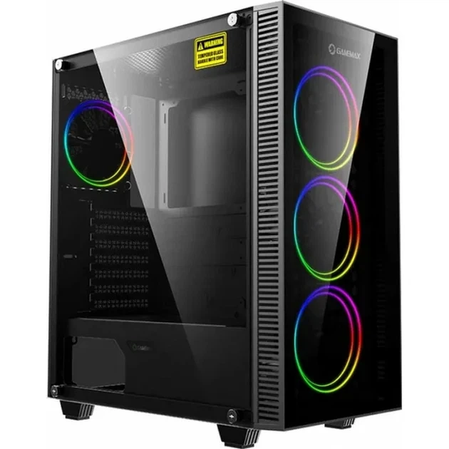 Корпуси для ПК GameMax Draco XD ARGB Tempered Glass Black ATX без БЖ - Фото 8 Корпуси для ПК GameMax Draco XD ARGB Tempered Glass Black ATX без БЖ - зображення 8