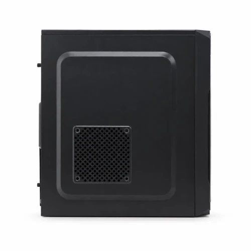 Корпус GTL T1638E1-U2 Black, БЖ 400W, Midi Tower, ATX / MicroATX / Mini ITX, 2xUSB 2.0, CPU - 150мм/VGA - 300мм, 1x80мм PWM, 365x176x410 мм, 0.4 мм, 2.4 кг - изображение 2
