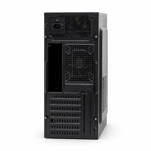 Корпус GTL T1638E1-U2 Black, БЖ 400W, Midi Tower, ATX / MicroATX / Mini ITX, 2xUSB 2.0, CPU - 150мм/VGA - 300мм, 1x80мм PWM, 365x176x410 мм, 0.4 мм, 2.4 кг - изображение 4
