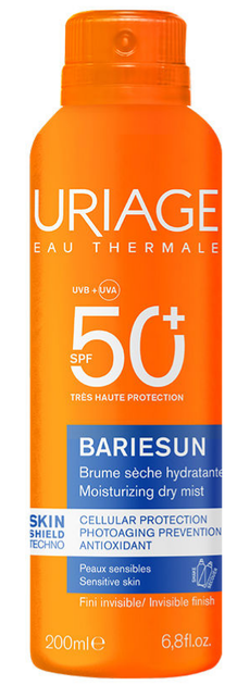 Spray przeciwsłoneczny Uriage Bariesun SPF 50 200 ml (3661434028205) - Zdjęcie 1 Spray przeciwsłoneczny Uriage Bariesun SPF 50 200 ml (3661434028205) - obraz 1