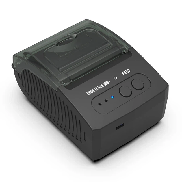 Принтер чеків мобільний FixTime POS-5811 USB + Bluetooth / АКБ 2000mAh / термопринтер 58 мм - зображення 2
