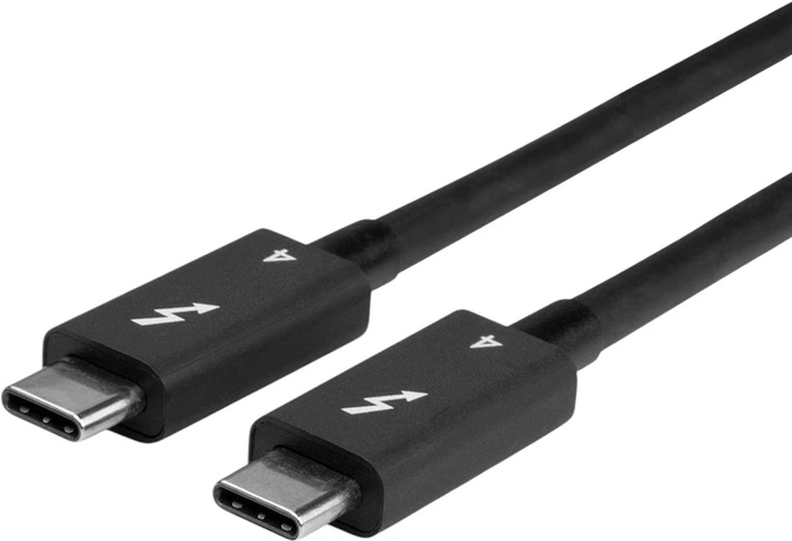 Кабель Lindy Thunderbolt 4 USB Type-C - Type-C M/M 1 m Black (4002888311205) - Фото 4 Кабель Lindy Thunderbolt 4 USB Type-C - Type-C M/M 1 m Black (4002888311205) - зображення 4
