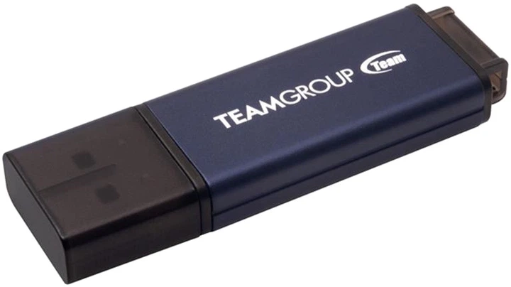 Флеш пам'ять USB Team Group C211 128GB USB 3.2 Gen1 Blue (TC2113128GL01) - Фото 3 Флеш пам'ять USB Team Group C211 128GB USB 3.2 Gen1 Blue (TC2113128GL01) - зображення 3