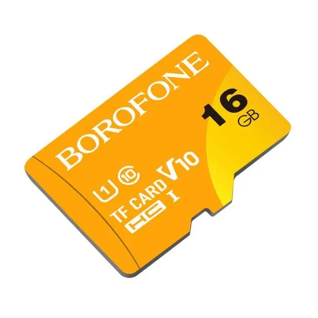 Borofone TF high speed 16GB MicroSD карта пам'яті - Фото 1 Borofone TF high speed 16GB MicroSD карта пам'яті - изображение 1