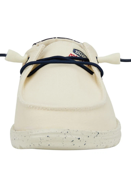 Мокасины Hey Dude Wally Americana Wide Off White (41784-1LB), Размер 47Е (US M14E) стелька 31 см - изображение 5