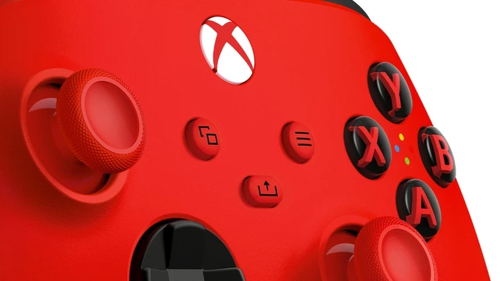 Геймпад бездротовий Microsoft Xbox Series X | S Wireless Controller Pulse Red (QAU-00012) - Фото 6 Геймпад бездротовий Microsoft Xbox Series X | S Wireless Controller Pulse Red (QAU-00012) - зображення 6