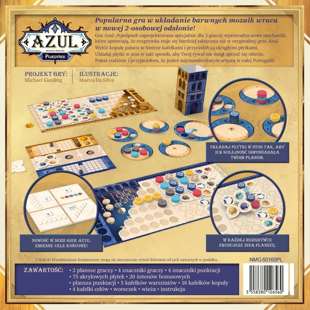 Gra planszowa Rebel Azul: Pojedynek (3558380126560) - Zdjęcie 10 Gra planszowa Rebel Azul: Pojedynek (3558380126560) - obraz 10