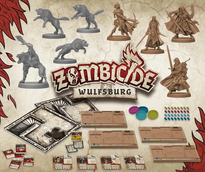 Гра настільна Guillotine Games Zombicide Wulfsburg add-on (5902560381481) - зображення 2