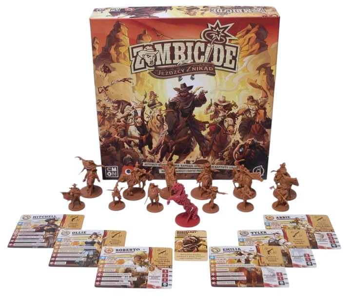 Доповнення до настільної гри Portal Games Zombicide: Живі чи не померлі - Вершники з нізвідки (5902560387124) - зображення 2