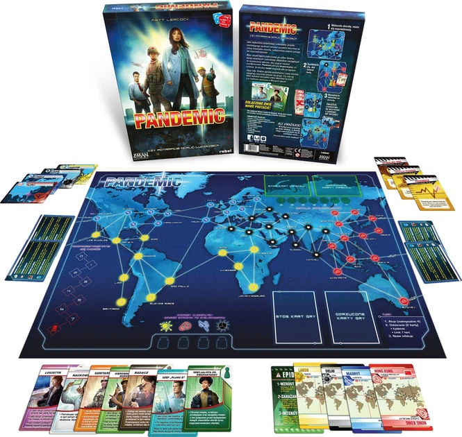 Настільна гра Rebel Pandemic (5902650612747) - зображення 2