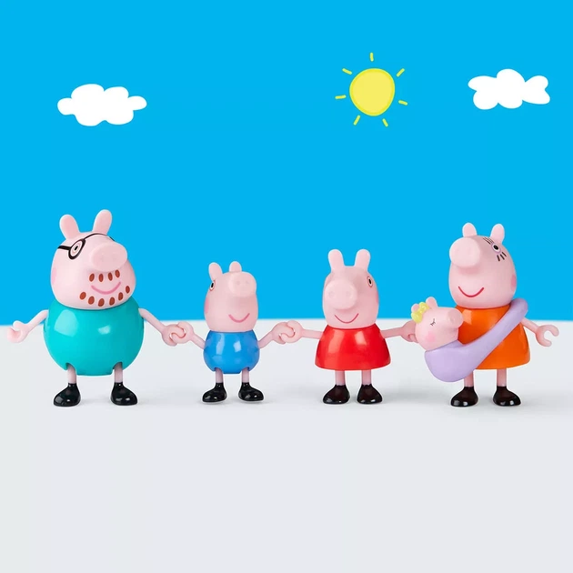 Набор фигурок Peppa Pig Большая семья Пеппы (G0506) - Фото 8 Набор фигурок Peppa Pig Большая семья Пеппы (G0506) - изображение 8