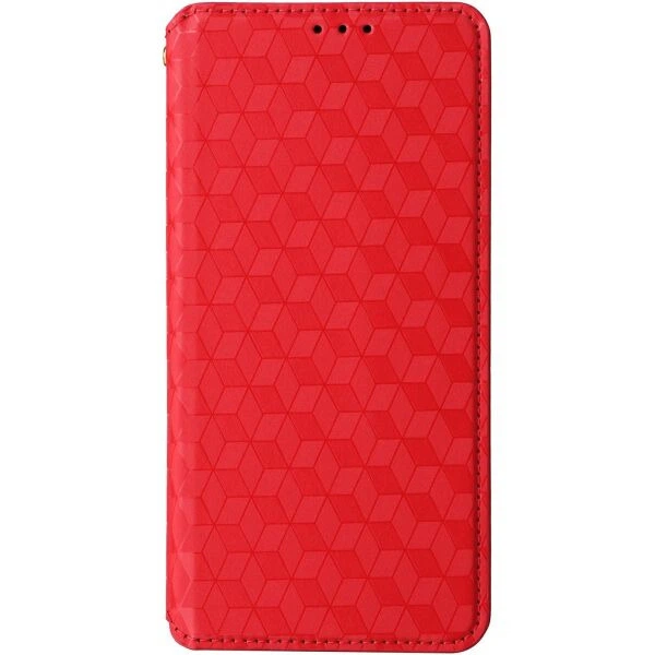 Чохол Deexe Rhombus Book для Xiaomi Poco C95 Pro - Red - зображення 6