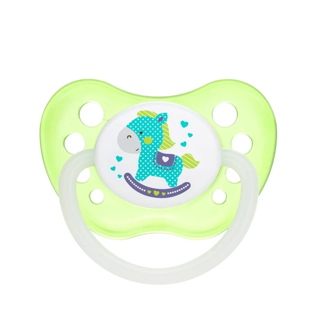 Пустышка латексная анатомическая Canpol babies 23/259 Toys 0-6 мес салатовая - изображение 3