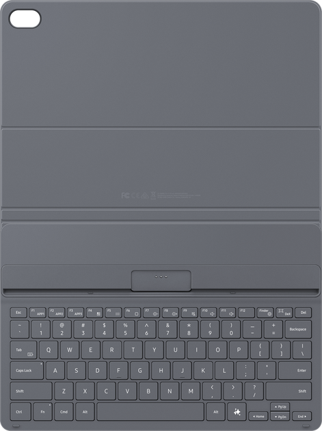 Чохол-клавіатура для планшета Samsung Galaxy Tab S12+ Book Cover Keyboard Slim Black (EF-DX840BBEGUA) - зображення 2
