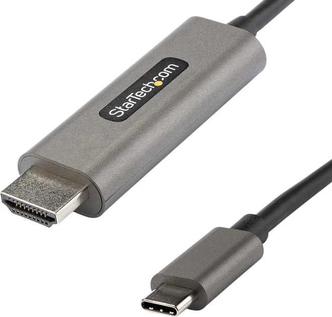 Kabel Startech USB Type C - HDMI Type A 1 m Black (65030888950) - Zdjęcie 1 Kabel Startech USB Type C - HDMI Type A 1 m Black (65030888950) - obraz 1