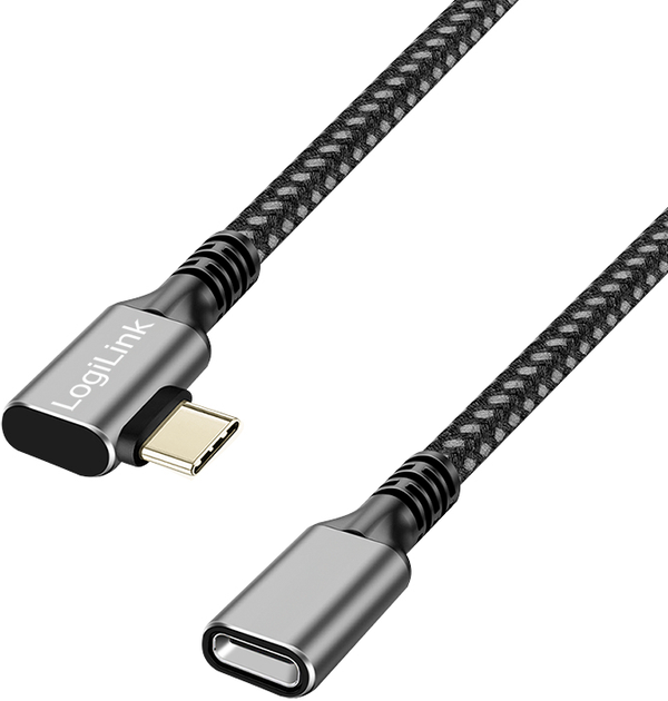 Кабель Logilink USB-C - USB-C 3.2 Gen 1/3.1 Gen 1 2 м Black (CUA0112) - Фото 1 Кабель Logilink USB-C - USB-C 3.2 Gen 1/3.1 Gen 1 2 м Black (CUA0112) - зображення 1