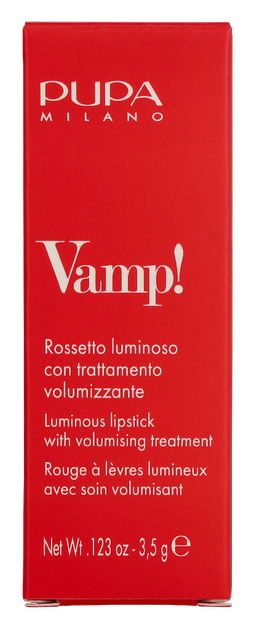 Губна помада Pupa Milano Vamp! Extreme Colour #201 Black Cherry, 3,5 г - зображення 2