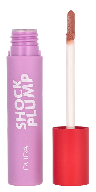 Блеск для губ Pupa Milano Shock Plump #003 Scandal Nude, 5 мл - Фото 1 Блеск для губ Pupa Milano Shock Plump #003 Scandal Nude, 5 мл - изображение 1