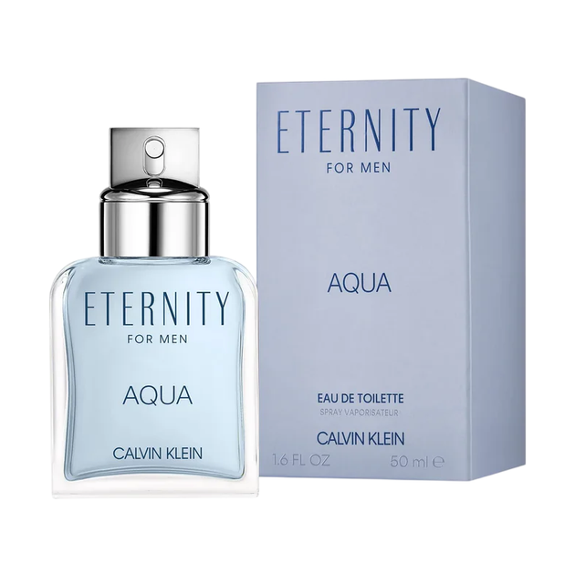 Туалетна вода для чоловіків Calvin Klein Eternity Aqua, 50 мл (3607342108011) - Фото 2 Туалетна вода для чоловіків Calvin Klein Eternity Aqua, 50 мл (3607342108011) - зображення 2