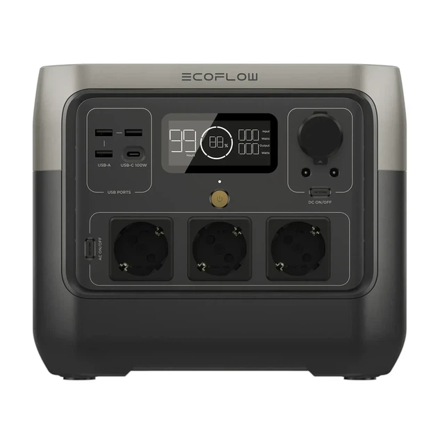 Портативна зарядна станція EcoFlow RIVER 2 Pro 768 Вт·год 800 Вт LiFePO4 з EPS - зображення 2
