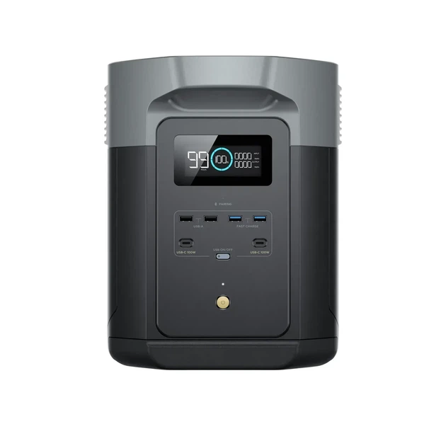 Портативна зарядна станція EcoFlow DELTA 2 Max 2048 Вт·год 2400 Вт LiFePO4 - Фото 2 Портативна зарядна станція EcoFlow DELTA 2 Max 2048 Вт·год 2400 Вт LiFePO4 - зображення 2
