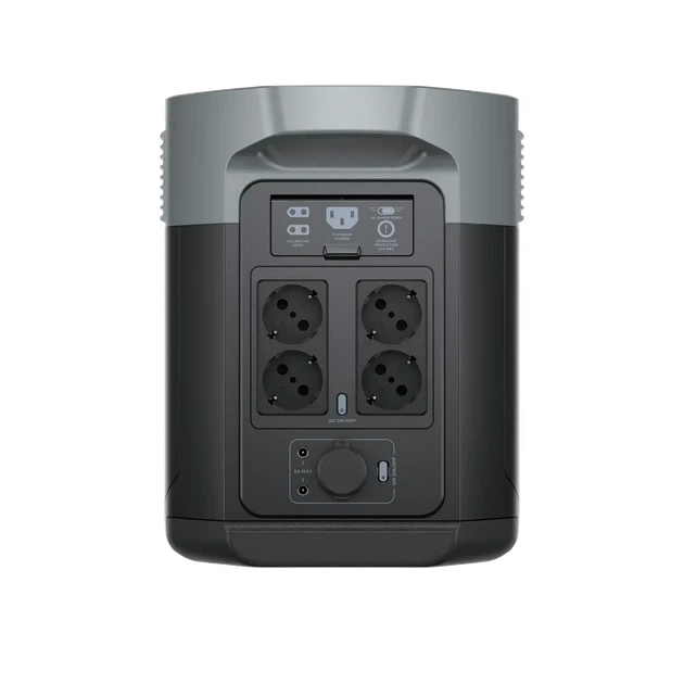 Портативна зарядна станція EcoFlow DELTA 2 Max 2048 Вт·год 2400 Вт LiFePO4 - Фото 3 Портативна зарядна станція EcoFlow DELTA 2 Max 2048 Вт·год 2400 Вт LiFePO4 - зображення 3