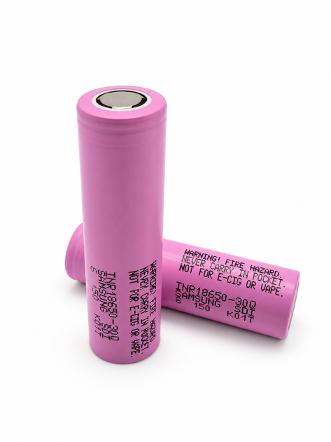 Аккумулятор Samsung INR18650-30Q 3000 мА·ч 15A Grade A - Фото 1 Аккумулятор Samsung INR18650-30Q 3000 мА·ч 15A Grade A - изображение 1