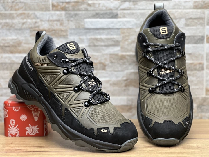 Мужские кожаные кроссовки Salomon Ranger Olive 43 (арт. 82792996) - Фото 1 Мужские кожаные кроссовки Salomon Ranger Olive 43 (арт. 82792996) - изображение 1