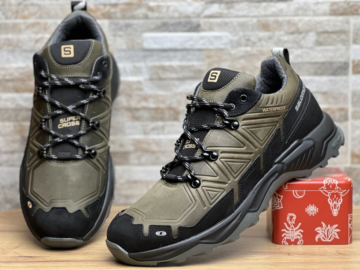 Чоловічі шкіряні кросівки Salomon Ranger Olive 40 (арт. 82792996) - Фото 7 Чоловічі шкіряні кросівки Salomon Ranger Olive 40 (арт. 82792996) - зображення 7