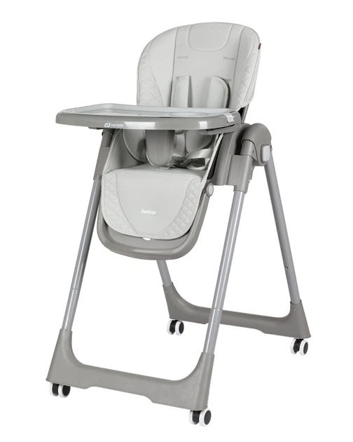 Стілець для годування CARRELLO Junior CRL-1412 Light Grey, регульований, складний, зі столиком - зображення 3