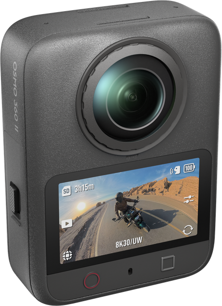 Kamera DJI Osmo 360 II Limitless Riding Combo (CP.OS.00000776.01) - Zdjęcie 6 Kamera DJI Osmo 360 II Limitless Riding Combo (CP.OS.00000776.01) - obraz 6