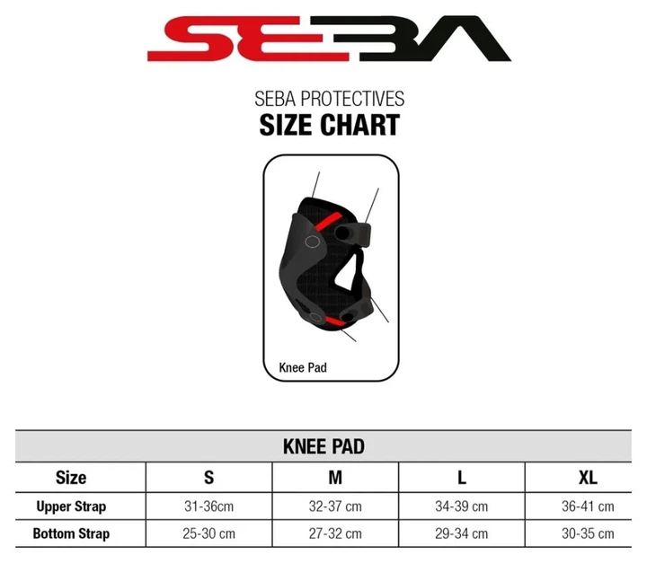 Захист колін Seba Knee Pads для роликів (XL) - зображення 2