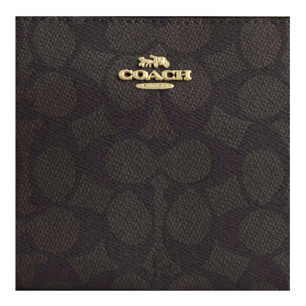 Сумка женская Coach Nolita 19 In Signature Canvas Im/Walnut/Black - изображение 5
