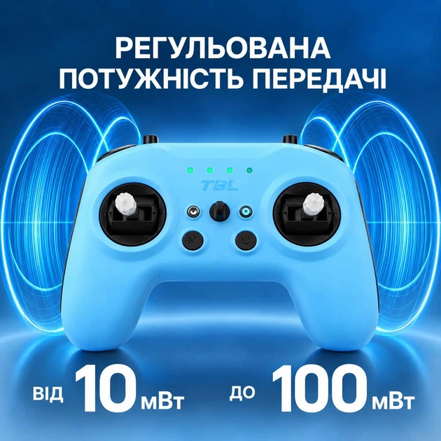 Джойстик RadioMaster T8L ELRS Blue, Hall-стики, до 10 каналов, 2,4 ГГц - изображение 3