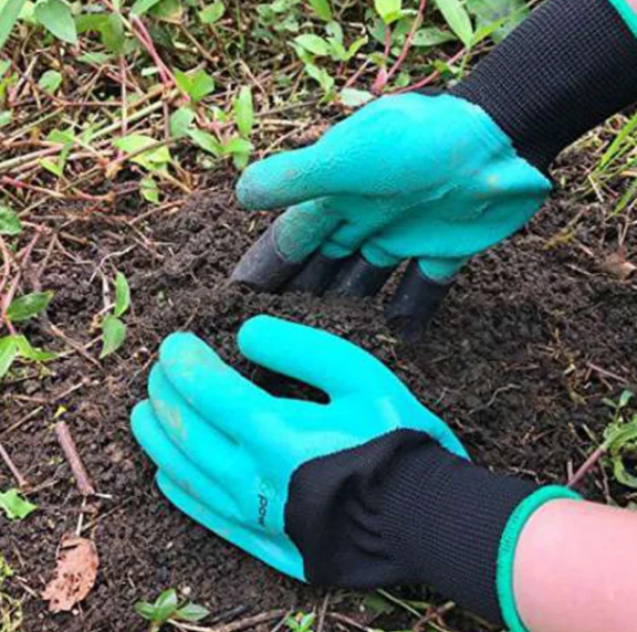 Рукавиці садові Garden Genie Gloves універсальний розмір, водонепроникні (24х12 см) - Фото 4 Рукавиці садові Garden Genie Gloves універсальний розмір, водонепроникні (24х12 см) - зображення 4