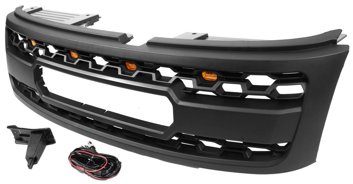 Решетка радиатора OffRoad для Nissan Patrol Y61 2004-2010 гг - изображение 6