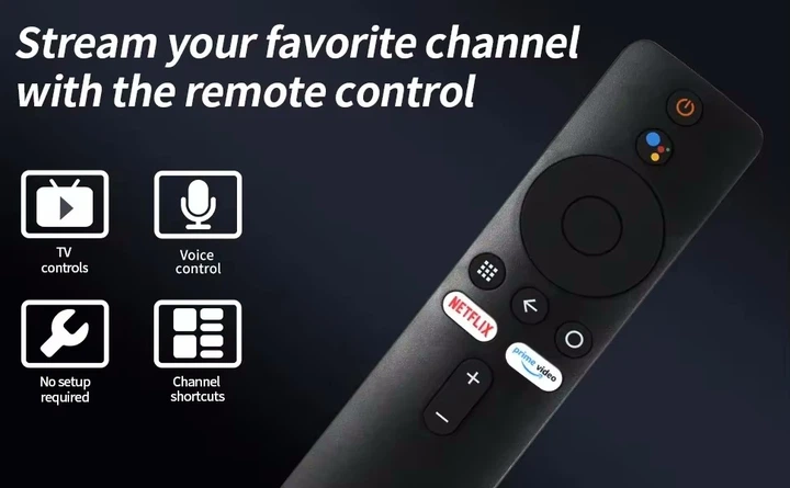 Пульт Xiaomi XMRM-006 аналог Mi TV з голосовим керуванням ТВ та приставок Xiaomi MI TV Stick MI Box S - зображення 4