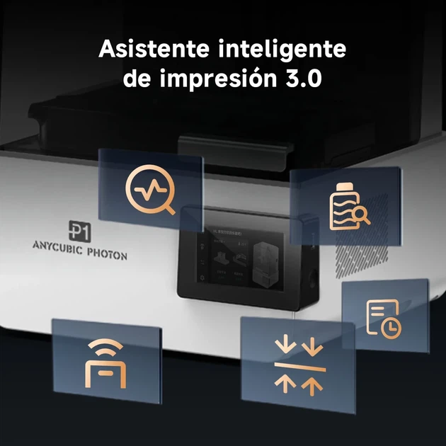 Фотополимерный профессиональный 3D-принтер 14K с Wi-Fi автокалибровкой Anycubic Photon P1 - изображение 9