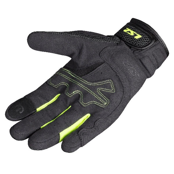 Мотоперчатки LS2 Kubra Man Gloves Anthracite Hi-Vis Yellow - M - изображение 2