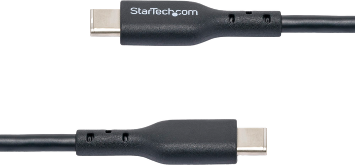 Kabel Startech USB-C - USB-C 2.0 60W 3 m Black (USB2CC3MBKE) - obraz 3