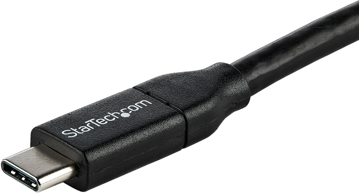 Kabel Startech USB-C - USB-C 2.0 Power Delivery 100W 2 m Black (USB2C5C2M) - obraz 2