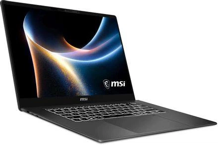 Ігровий ноутбук MSI Prestige 16 AI (9S7-262223-264), Intel Core Ultra X7 358H / 16'' / 120 Гц / OLED / RAM 32 ГБ LPDDR5x / SSD 2 ТБ / Intel Arc Graphics B390 / Без ОС / Сірий - изображение 3