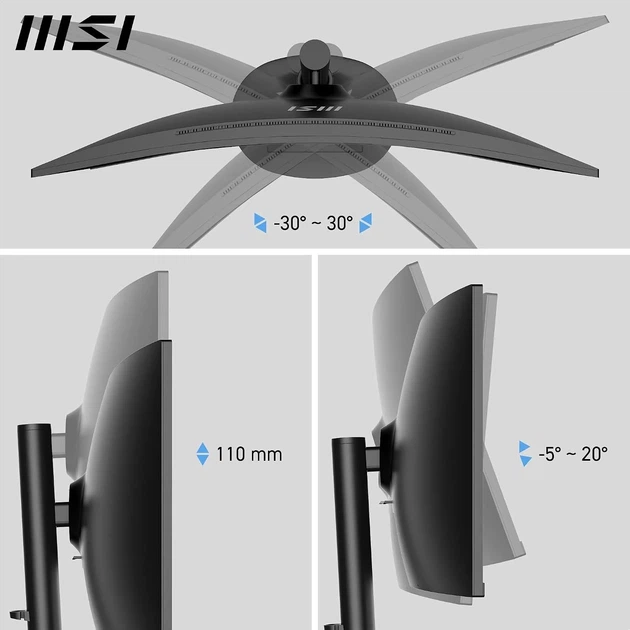Монитор 34'' MSI Modern MD342CQP 4K VA 120 Гц (102402571) - Уценка - изображение 5