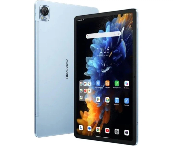 Планшет 11.5'' Blackview Mega 1 8/256GB 4G 2-SIM 8 ядер Android 13 8800 mAh Sky Blue (102404963) - Фото 2 Планшет 11.5'' Blackview Mega 1 8/256GB 4G 2-SIM 8 ядер Android 13 8800 mAh Sky Blue (102404963) - изображение 2