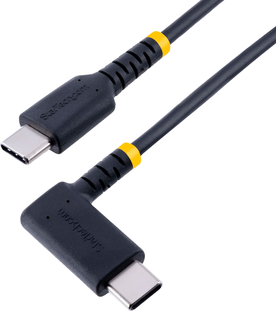 Кабель Startech USB-C - USB-C 2.0 Power Delivery 60W 0.15 м Black (R2CCR-15C-USB-CABLE) - Фото 1 Кабель Startech USB-C - USB-C 2.0 Power Delivery 60W 0.15 м Black (R2CCR-15C-USB-CABLE) - зображення 1
