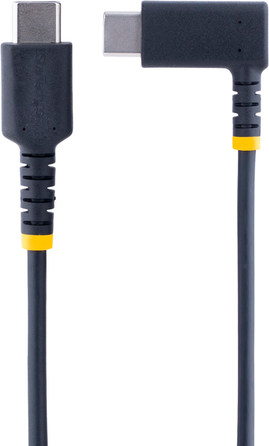 Кабель Startech USB-C - USB-C 2.0 Power Delivery 60W 0.15 м Black (R2CCR-15C-USB-CABLE) - Фото 2 Кабель Startech USB-C - USB-C 2.0 Power Delivery 60W 0.15 м Black (R2CCR-15C-USB-CABLE) - зображення 2